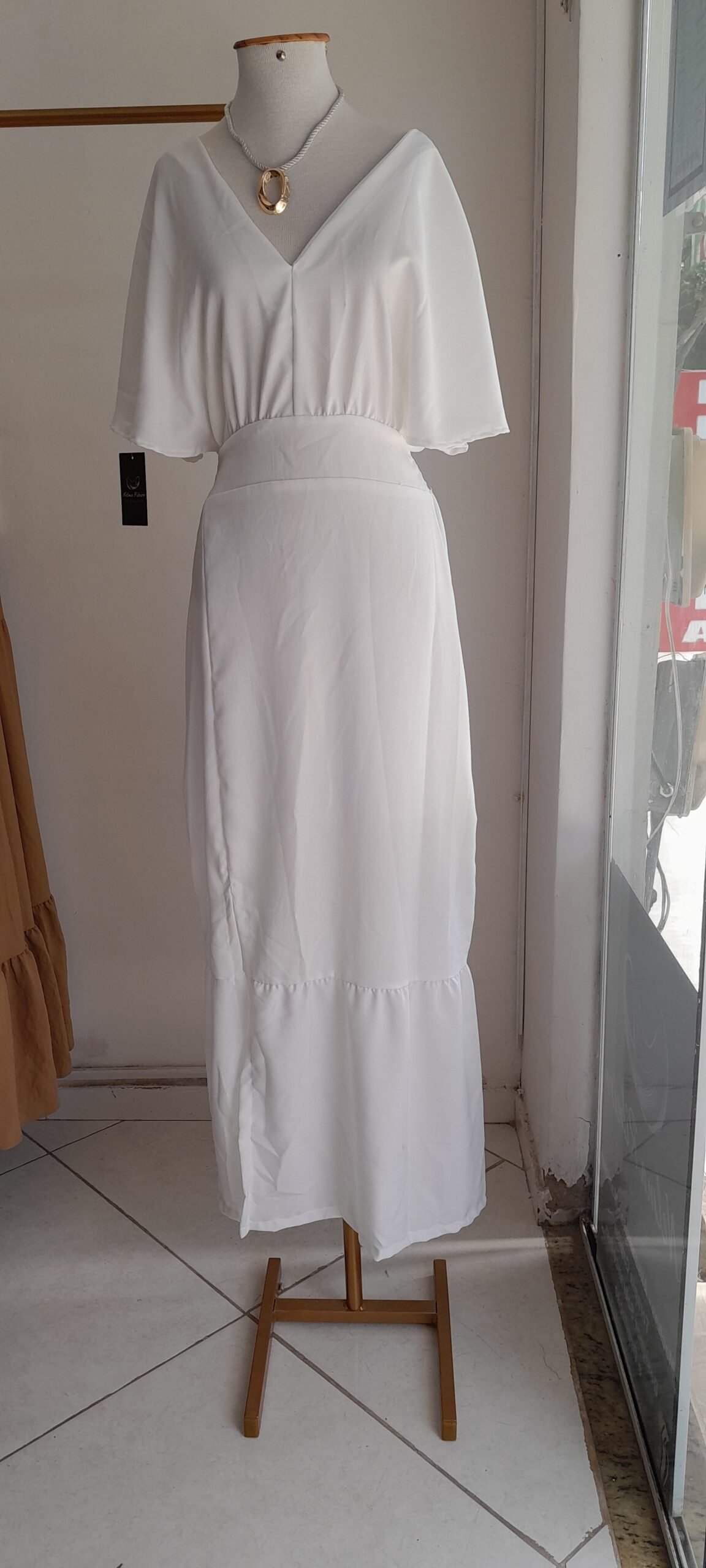Vestido Longo Branco