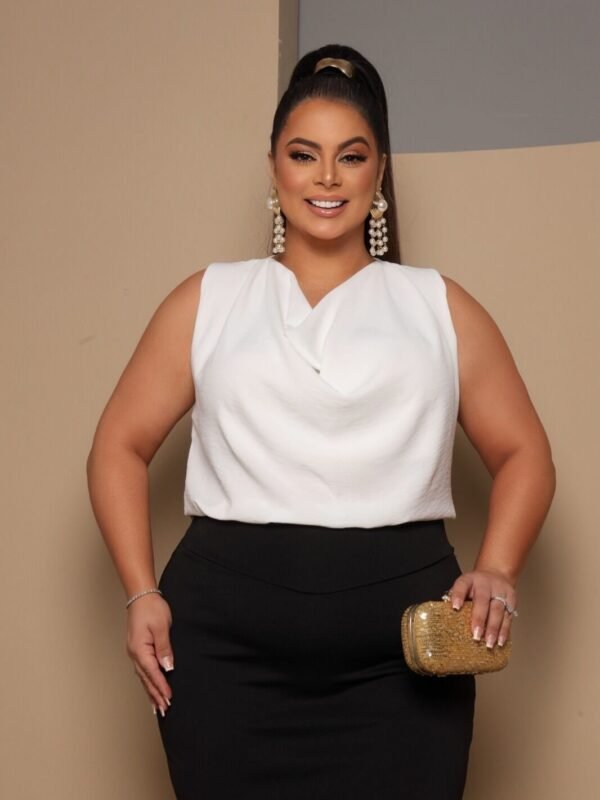 Plus Size - Blusa Amarantha