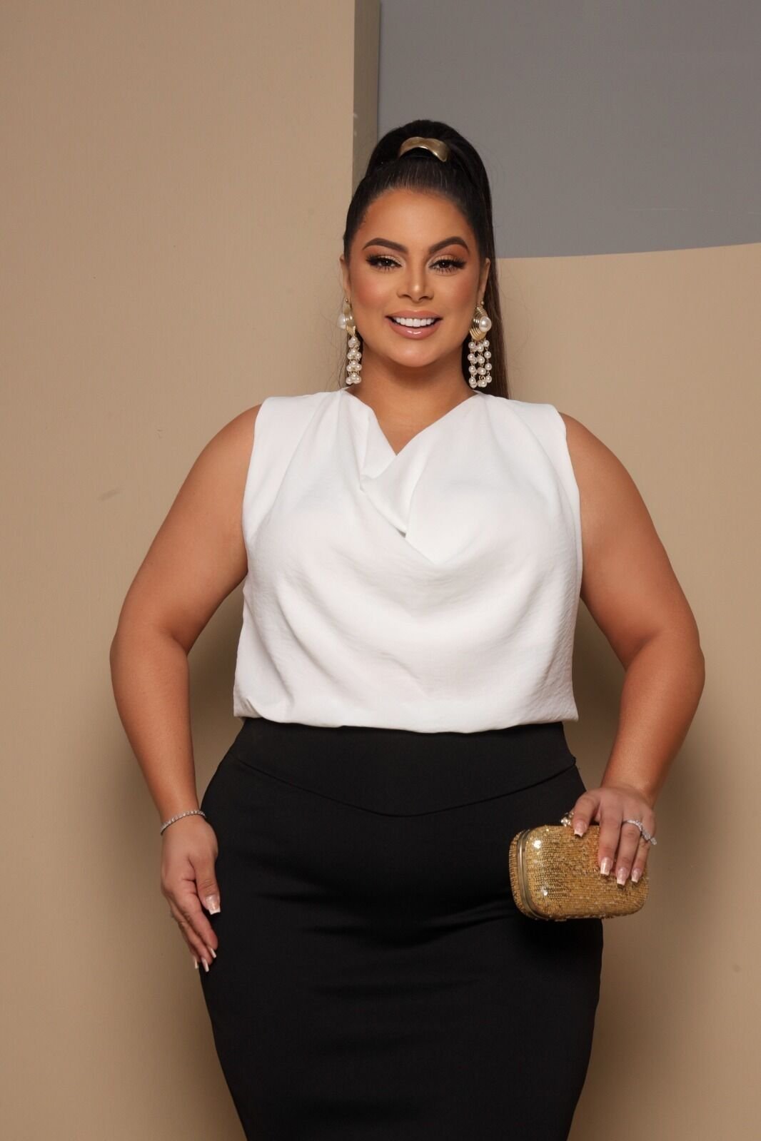 Plus Size - Blusa Amarantha