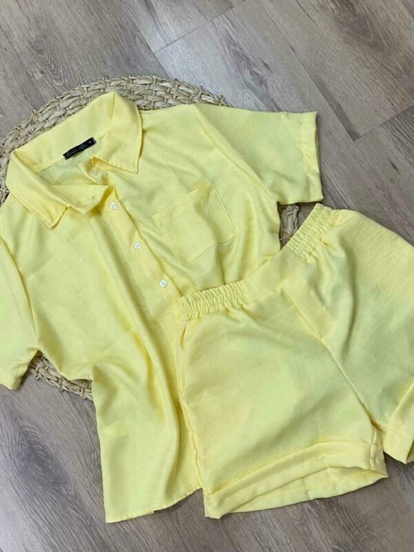 Conjunto em Malha de Algodão